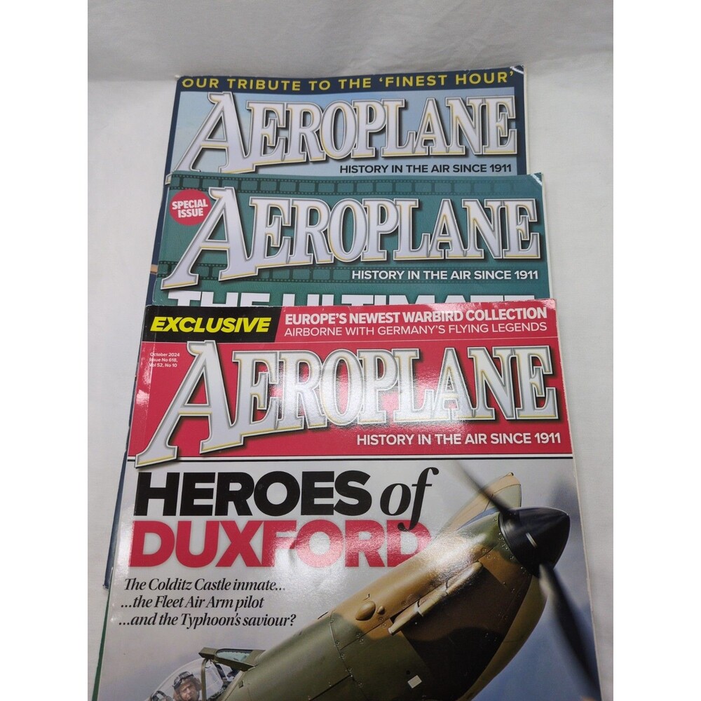 (3) Aeroplane Magazines